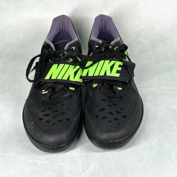 Nike Shoes Zoom SD Anthracite Fierce Green Track and Field 685135-035 Men's 13 - Picture 3 of 14